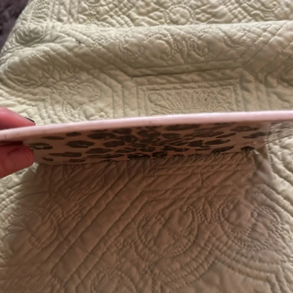 NWOT Kate Spade Leopard Clutch / Pouch / Pencil Case - Picture 7 of 9